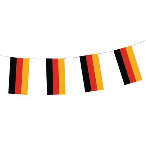 Flaggenkette, Papier 4 "Deutschland" schwer entflammbar