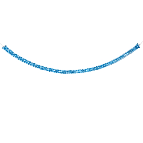 2 Girlanden, Papier 8 · "Bayrisch Blau - Mini" schwer entflammbar - 2