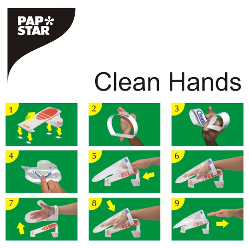 Clean Hands Base Kit Edelstahl 11,5 x 12,7 22 silber - 2
