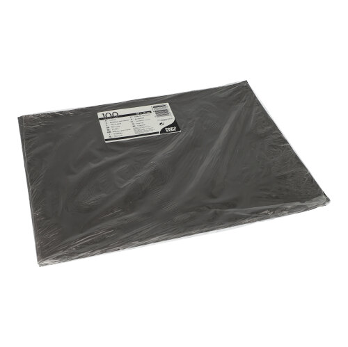 100 Tischsets, Papier 30 x 40 schwarz - 2