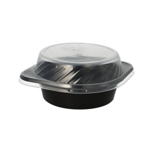 12 Mehrweg-Suppenschalen PP 500 ml 15,6 · 4,5 schwarz - 2
