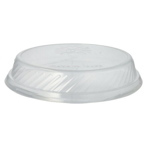 12 Mehrweg-Deckel für Menü-Teller PP 22,7 · 4,1 transparent - 1