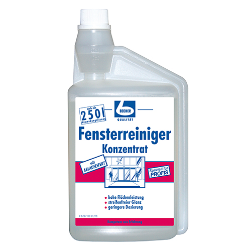 "Dr. Becher" Fensterreiniger Konzentrat 1 Dosierflasche - 1